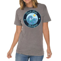 Torch Lake Michigan Vacation Souvenir T Shirt Vintage T-shirt | Artistshot