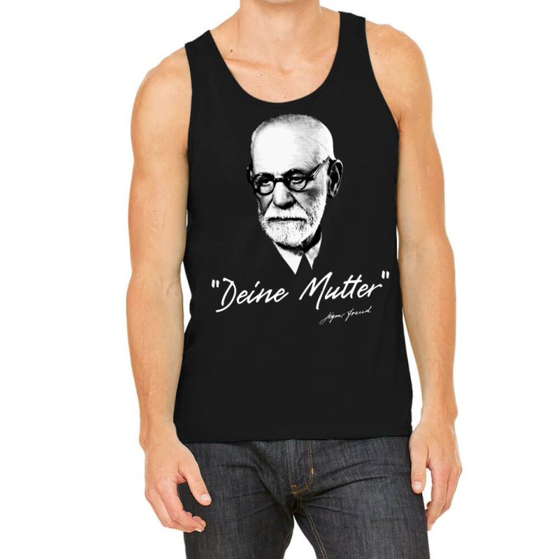 Hot Trend Sigmund Freud - Your Mom - German Tank Top by Bostic Walling | Artistshot