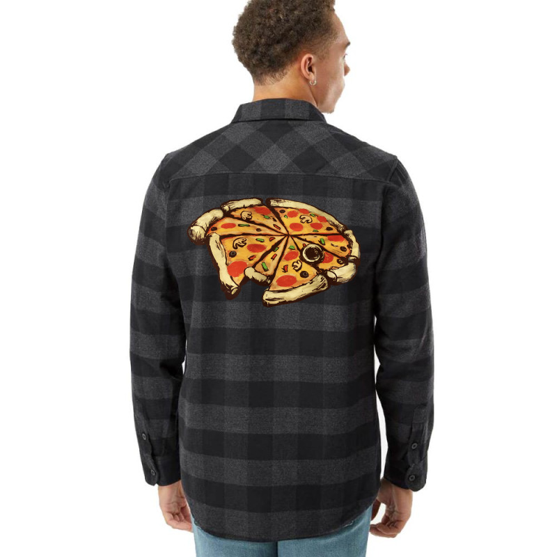 Pizza Freighter Flannel Shirt | Artistshot