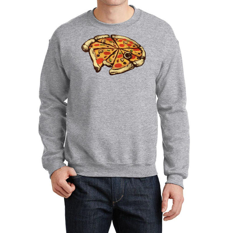 Pizza Freighter Crewneck Sweatshirt | Artistshot