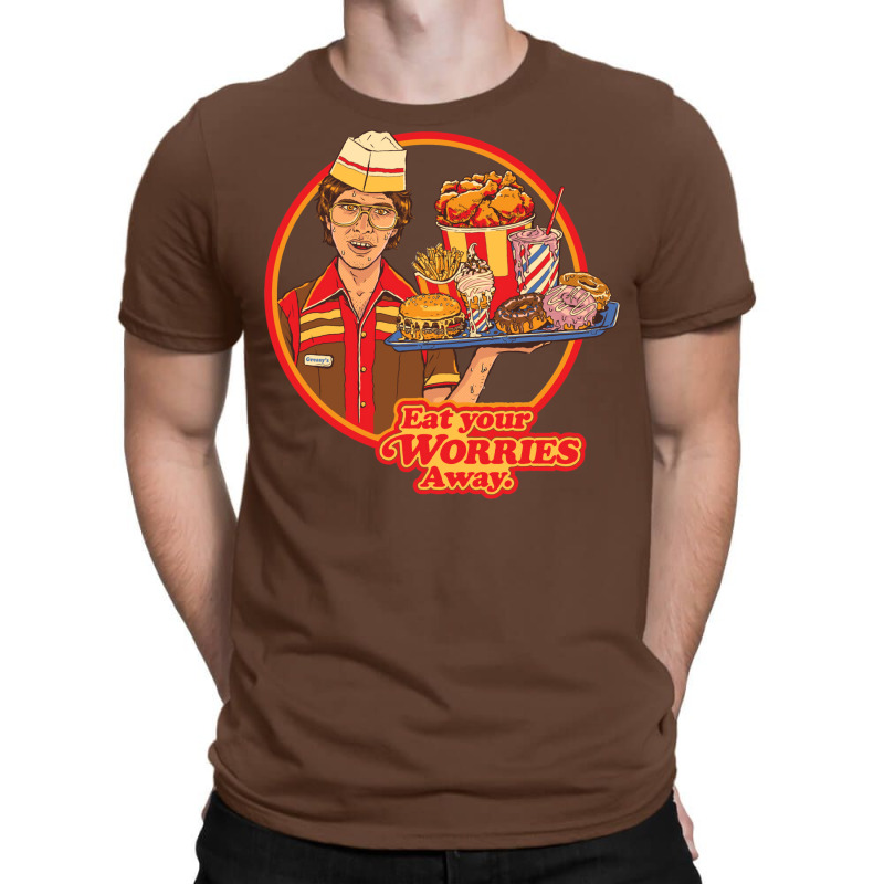 Eat Your Worries T-shirt | Artistshot