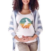 Vintage Retro Dock Diving Water Dog Sport Coach T Shirt Maternity Scoop Neck T-shirt | Artistshot