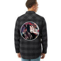 Japanese Geisha Fox Mask Vaporwave Urban Style Flannel Shirt | Artistshot