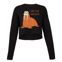 I Am The Walrus Cropped Sweater | Artistshot