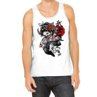 Japanese Geisha Girl Vaporwave Cyberpunk Popart Urban Style Tank Top | Artistshot