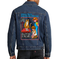 Kitty's First Offering Men Denim Jacket | Artistshot