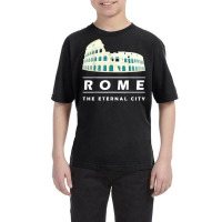 Vintage Rome Italy Roman Colosseum Souvenir Romans Empire T Shirt Youth Tee | Artistshot