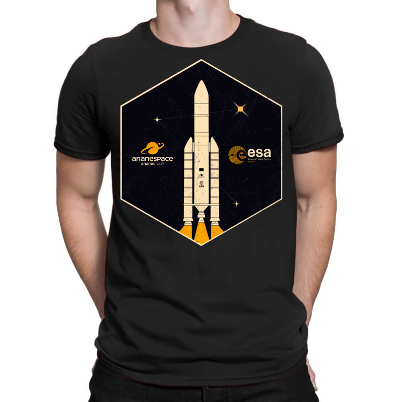 Esa European Space Agency Ariane T-shirt | Artistshot