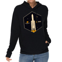 Esa European Space Agency Ariane Lightweight Hoodie | Artistshot