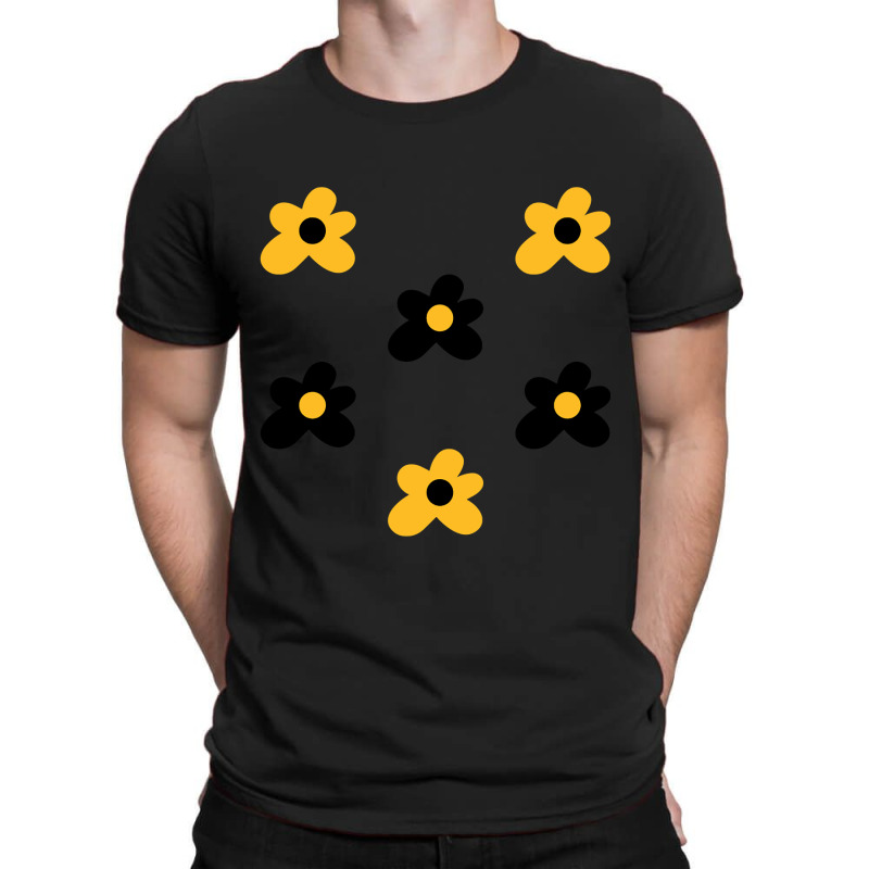 Limited Edition Black And Yellow Tyler Flowers T-shirt | Artistshot