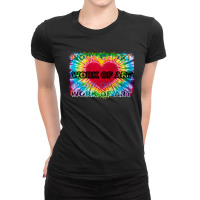 You Are A Work Of Art You Only Live Once Free Your Mind Hippie Retro T Ladies Fitted T-shirt | Artistshot