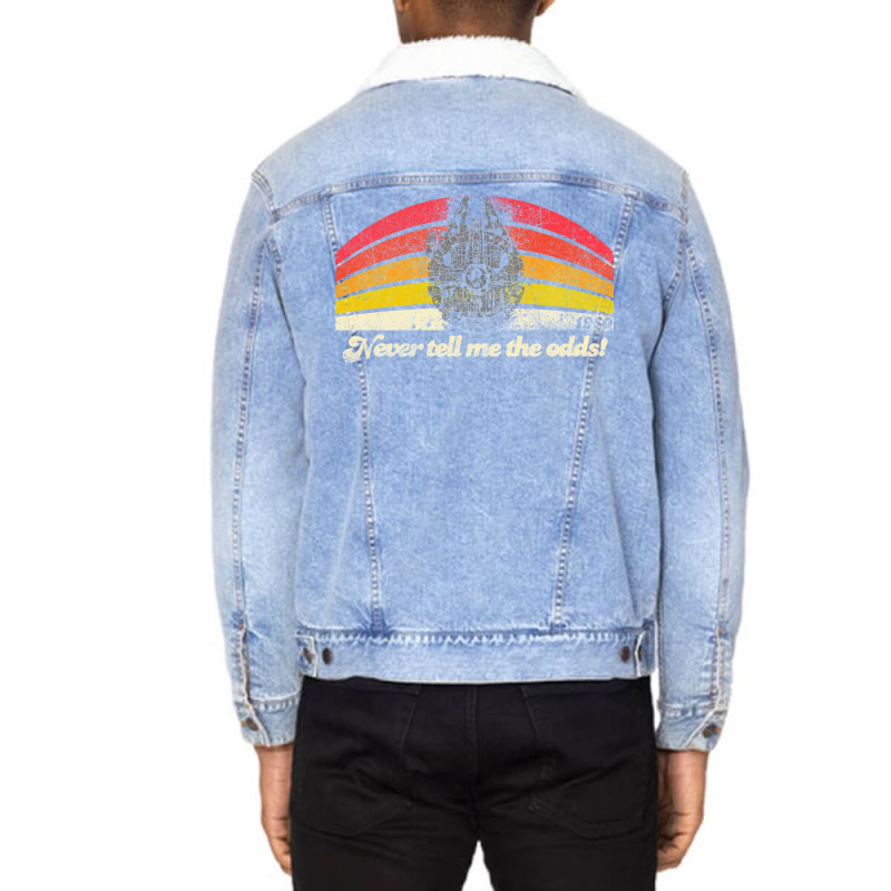 Space Oddity Unisex Sherpa-Lined Denim Jacket by chouaasmeehv | Artistshot