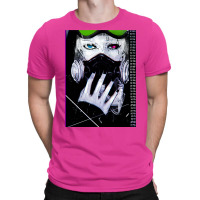 Vaporwave Cyberpunk Glitch Girl T-shirt | Artistshot