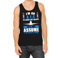 Funny Air Traffic Control For A Runway Flight Controller Atc Hippie Tank Top | Artistshot