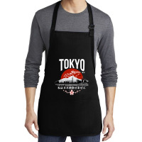 Tokyo I Don’t Speak Japanese White Version 1 Medium-length Apron | Artistshot