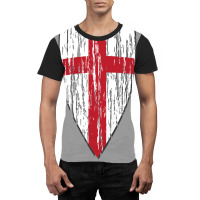 Crusader Knights Templar Cross Graphic T-shirt | Artistshot