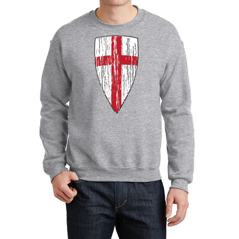 Crusader Knights Templar Cross Crewneck Sweatshirt | Artistshot