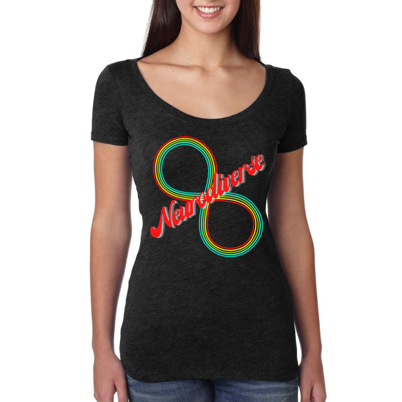 Infinite Neurodiversity Love Women's Triblend Scoop T-shirt by elgasufaysa4 | Artistshot