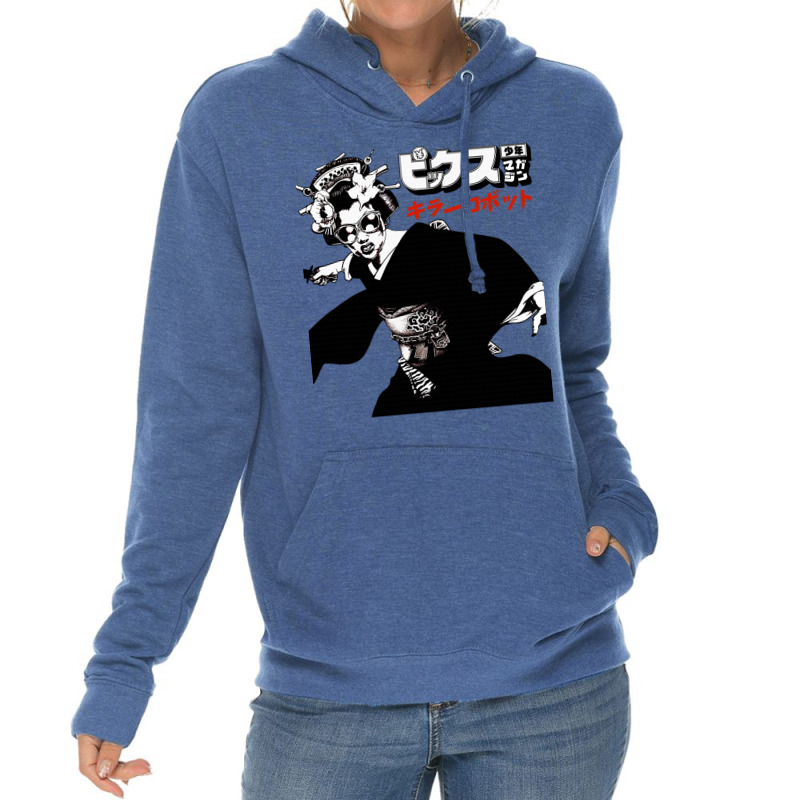 Japanese Geisha Urban Pop Art Style Lightweight Hoodie | Artistshot