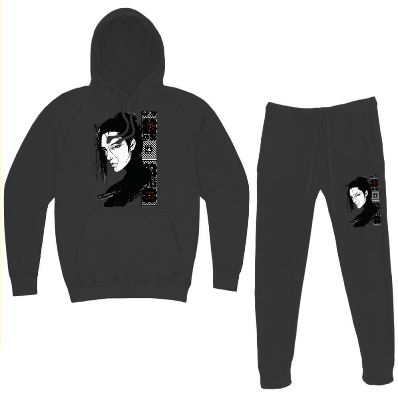 Vaporwave Cyberpunk Urban Style Girl Hoodie & Jogger Set | Artistshot