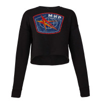 Mir Space Station Cropped Sweater | Artistshot