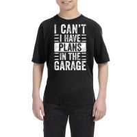 I Can't I Have Plans In The Garage, Car Mechanic Retro Youth Tee | Artistshot