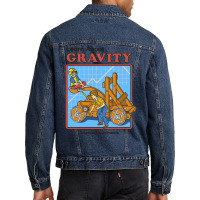 Learn About Gravity Men Denim Jacket | Artistshot