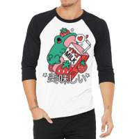 Cute Frog Milk 3/4 Sleeve Shirt | Artistshot