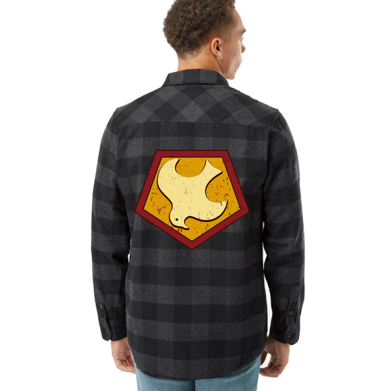 Peacemaker Emblem Flannel Shirt | Artistshot