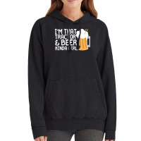 Tractor Beer Kinda Girl Farmer Aesthetic (1) Vintage Hoodie | Artistshot