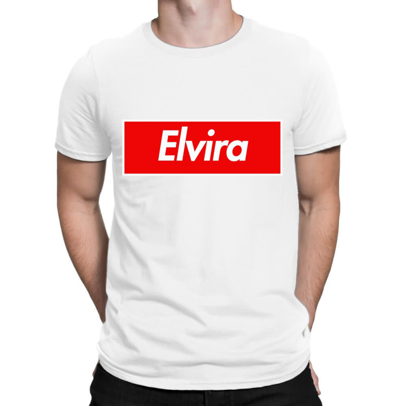 Elvira Name Label T-shirt | Artistshot