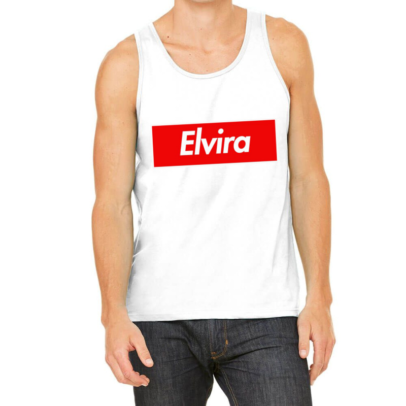 Elvira Name Label Tank Top | Artistshot