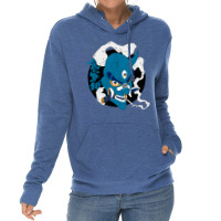 Japanese Samurai Oni Mask Urban Vaporwave Style Lightweight Hoodie | Artistshot