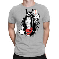 Japanese Samurai Pop Art Cool Girl T-shirt | Artistshot