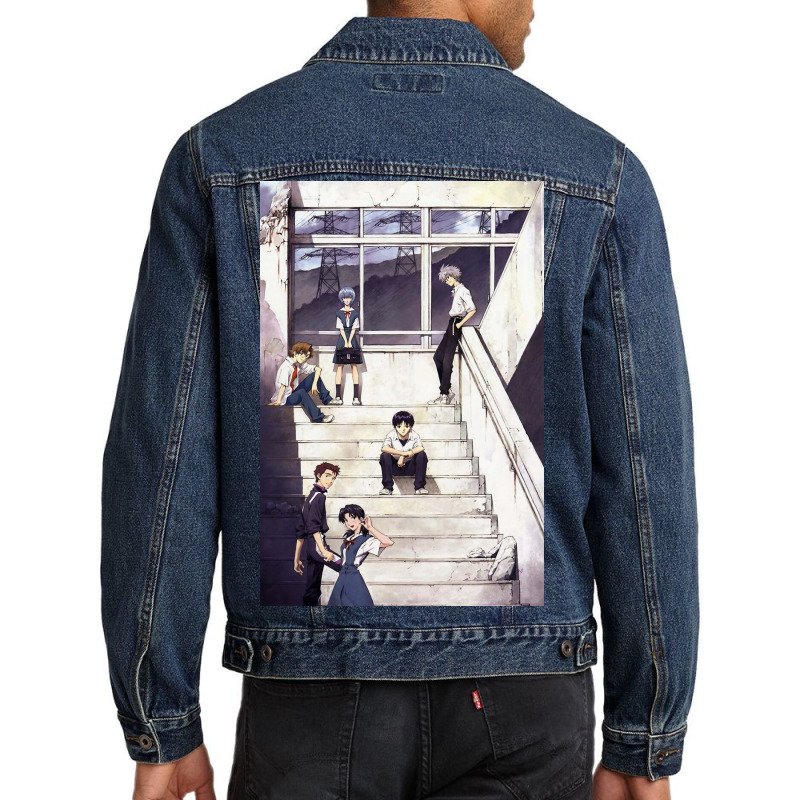 You Are (not) Alone Men Denim Jacket by myersamb | Artistshot