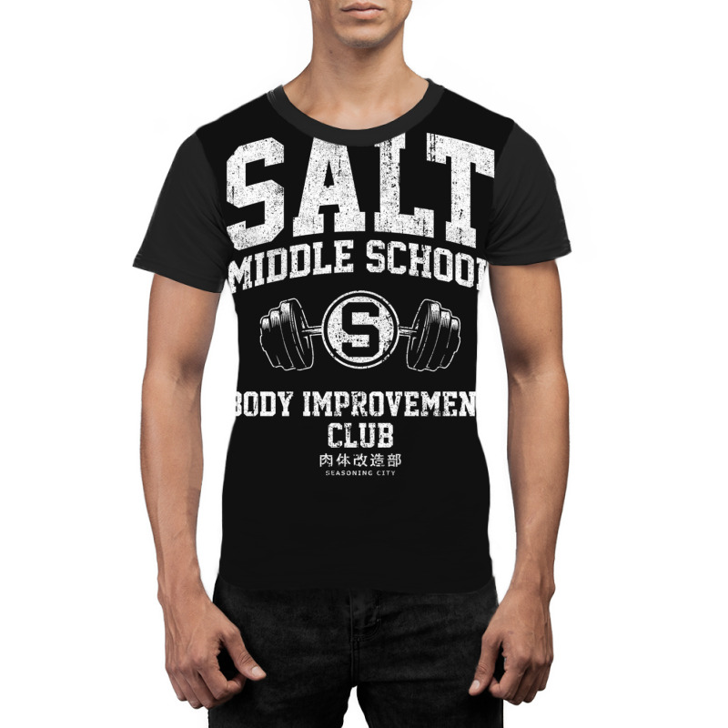 Salt Middle School Body Improvement Club Graphic T-shirt | Artistshot