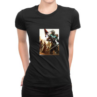 Alpha Warrior (futuristic) Ladies Fitted T-shirt | Artistshot