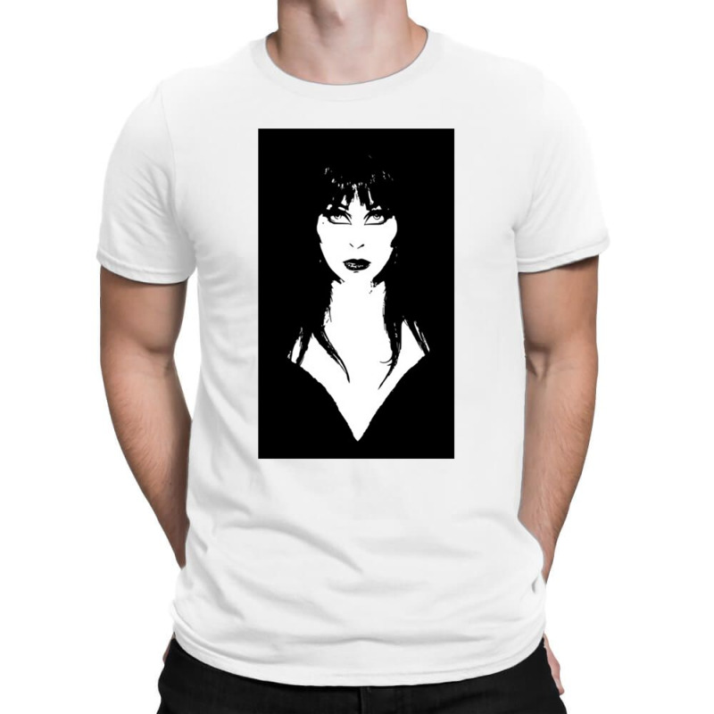 Elvira Portrait (1) T-shirt | Artistshot