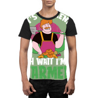 Its Weekend Oh Wait Im A Farmer Farm Farmer In Training Graphic T-shirt | Artistshot