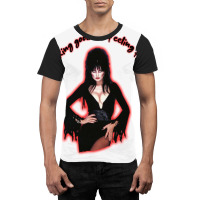 Elvira Portrait (5) Graphic T-shirt | Artistshot