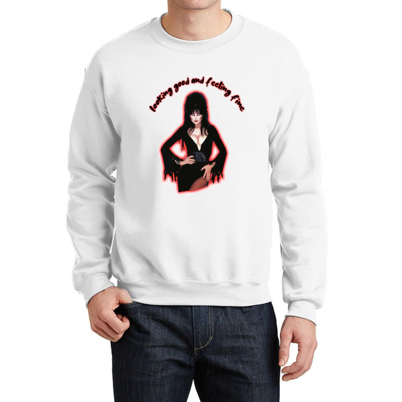 Elvira Portrait (5) Crewneck Sweatshirt | Artistshot