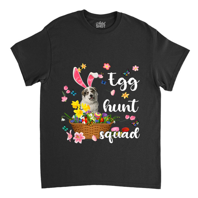 Great Pyrenees Happy Easter Day Easter Colorful Egg Hunt Classic T-shirt | Artistshot