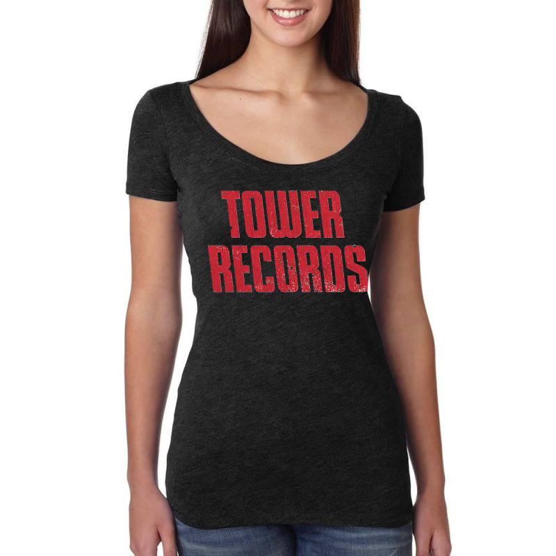 Tower Records Women's Triblend Scoop T-shirt by ERNESTOJAVIERSIERRA | Artistshot