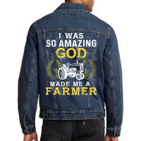 Cow Farm Farmer Cowboy Cattle Cowbell Milk Gift Girl Summer Men Denim Jacket | Artistshot