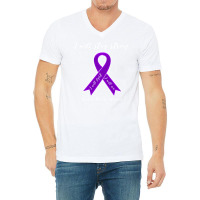 I Will Stay Strong Win Crohns Disease Warrior Design Trending V-neck Tee | Artistshot