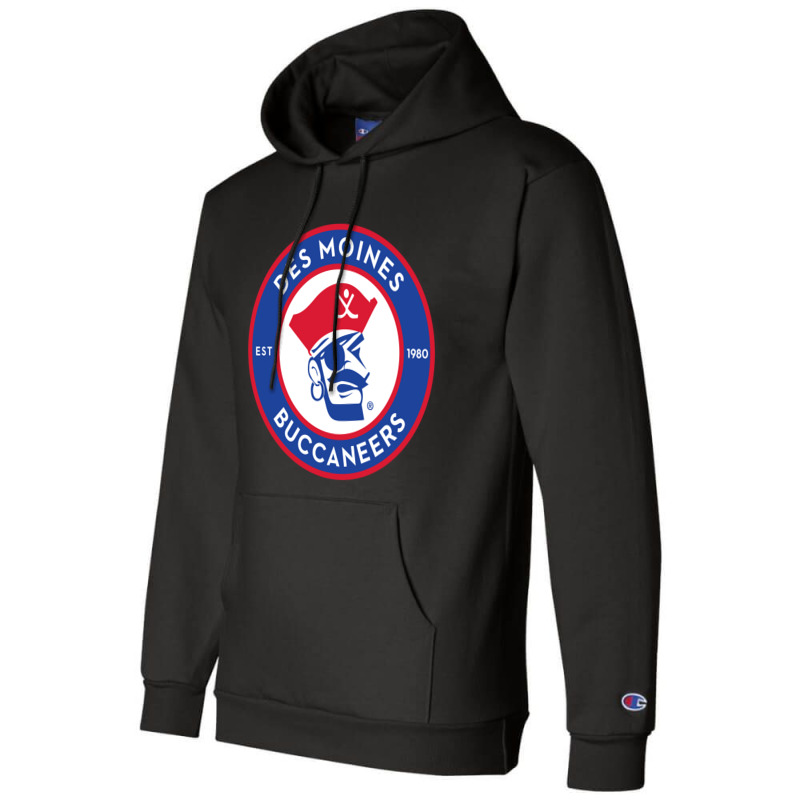 Des Moines Buccaneers Champion Hoodie by hilya | Artistshot