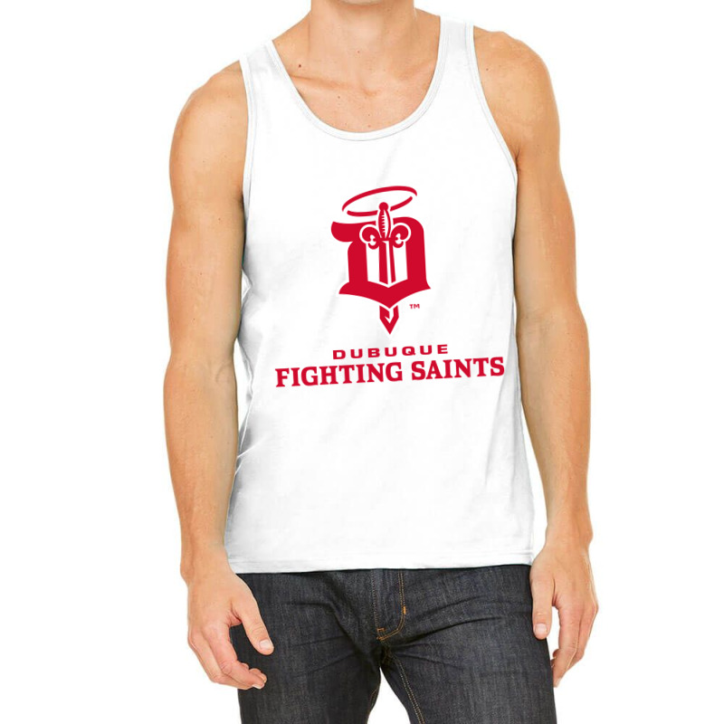 Dubuque Fighting Saints Tank Top by hilya | Artistshot