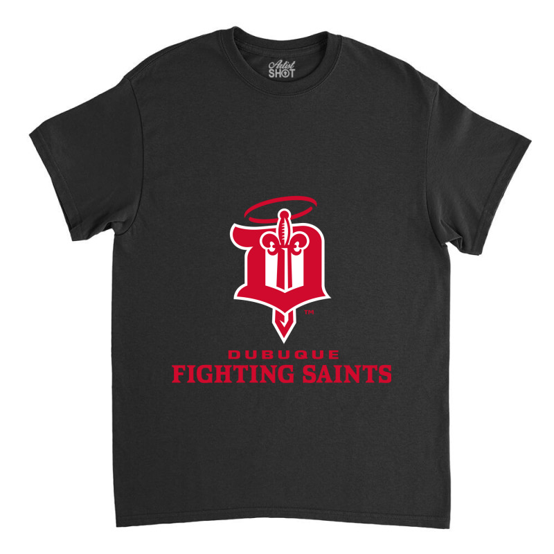 Dubuque Fighting Saints Classic T-shirt by hilya | Artistshot