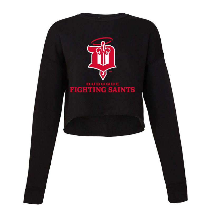 Dubuque Fighting Saints Cropped Sweater by hilya | Artistshot