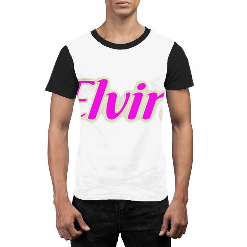 Elvira Purple Graphic T-shirt | Artistshot